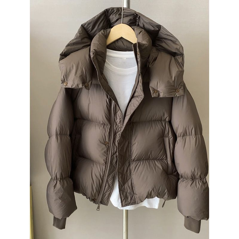 Women's Hooded Down Jacket by coperck.com