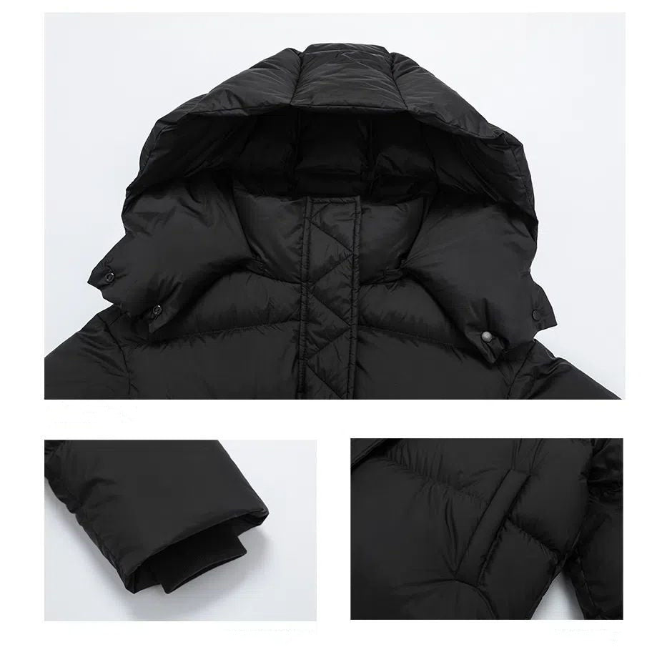 Women's Hooded Down Jacket by coperck.com